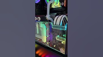 ultimate White RGB Gaming Setup With Epic Water Cooling