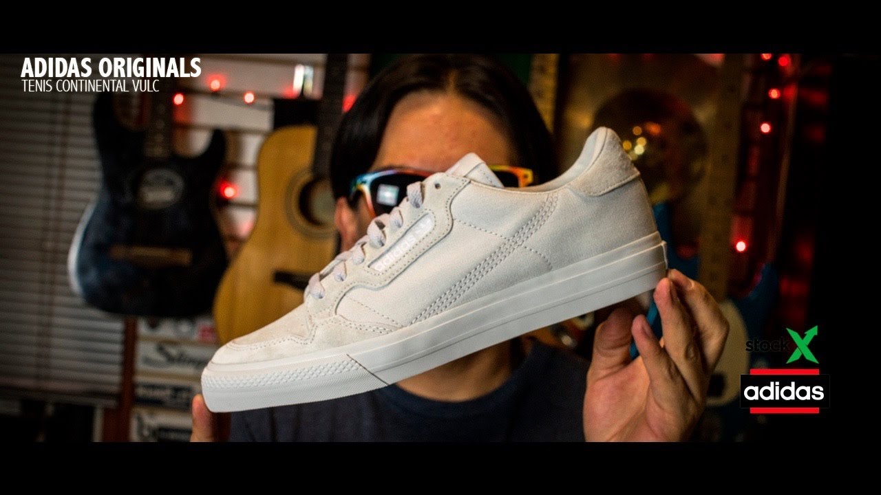 Subproducto Tres apetito Adidas Continental Vulc. Sneakers/Tenis. UNBOXING - YouTube