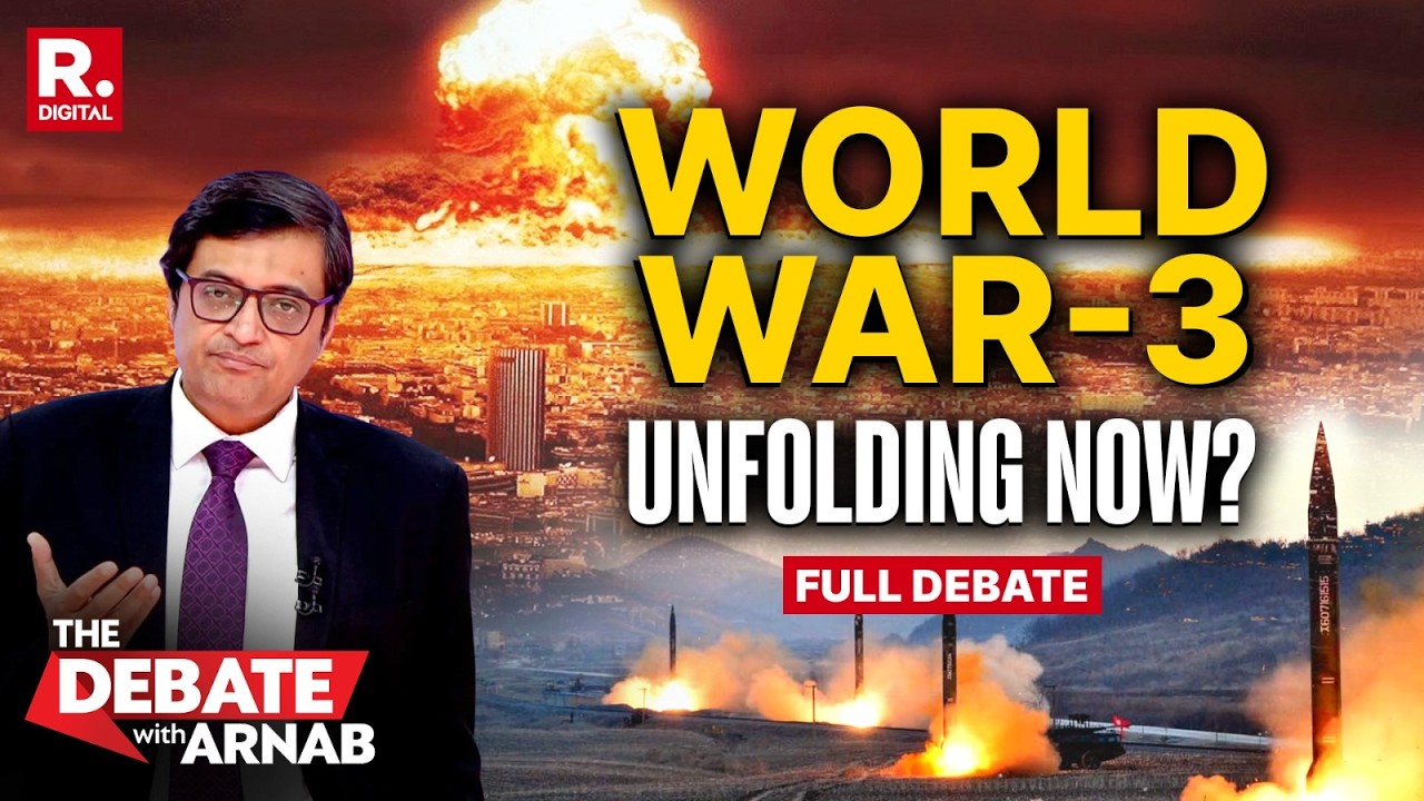 Debate With Arnab: How Is Iran vs US-Israel War Not A World War Already?