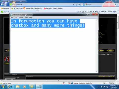 Forumotion: How To Make a Free Forum (Tutorial)