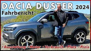 Dacia Duster 2024 - Mehr Platz Neue Motoren Mehr Assistenzsysteme ab 18.950 € | Test Review Deutsch