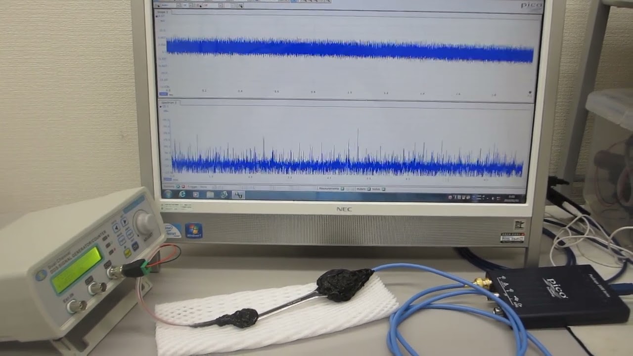 超音波の基礎実験(超音波システム研究所) - YouTube