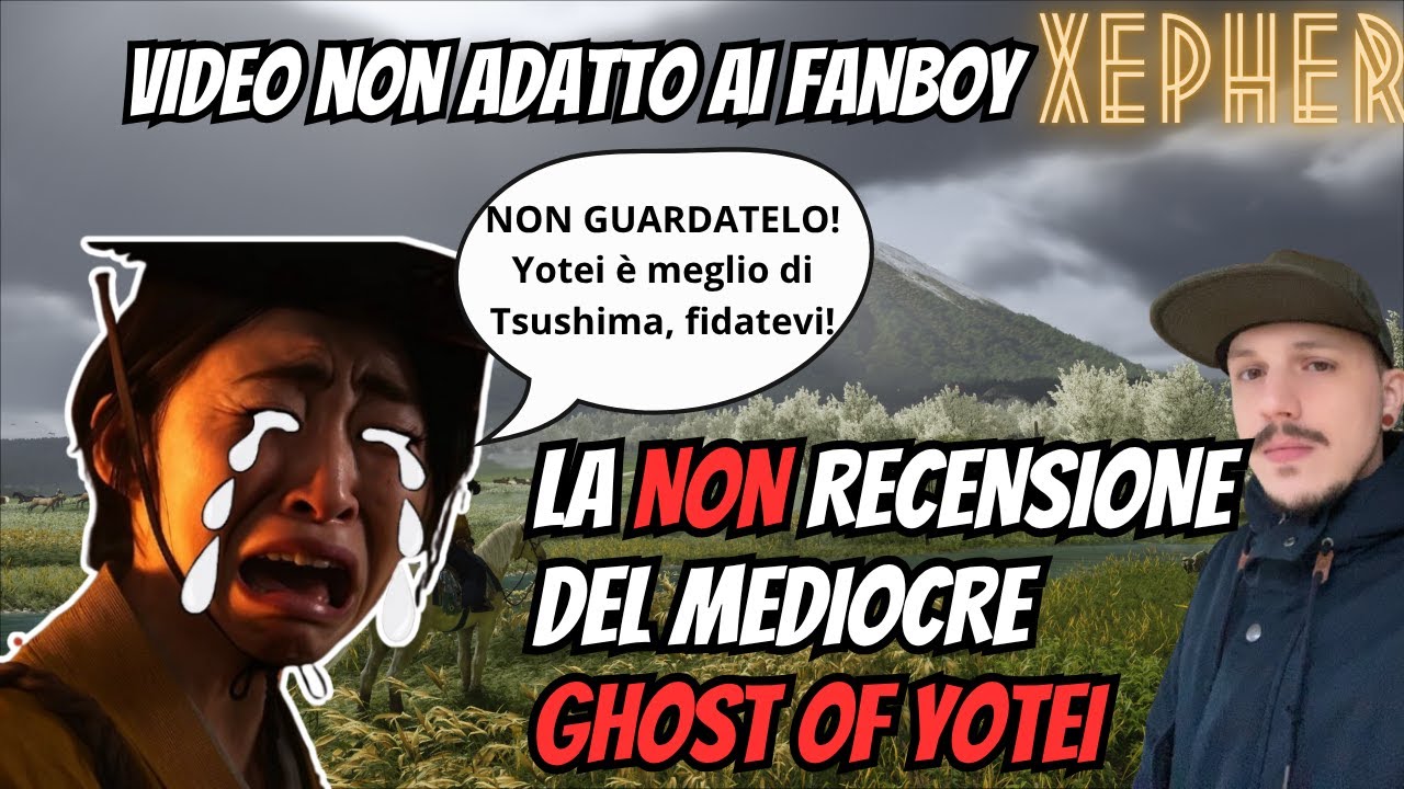 La NON RECENSIONE di Ghost of Yotei. NON è quello che LA STAMPA ci vuol far credere.