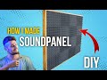 How to make your own sound absorption panels part 1