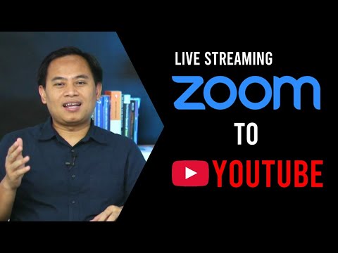 Cara Live Streaming Zoom to Youtube