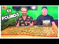 18 POUND PIZZA 🍕 IN VEGAS @FreakEating
