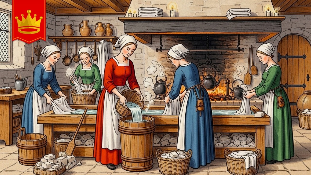 Ինչպես էին մարդիկ իրենց հագուստը մաքուր պահում միջնադարում