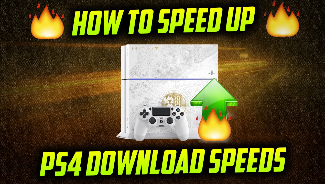 speeding up ps4 downloads