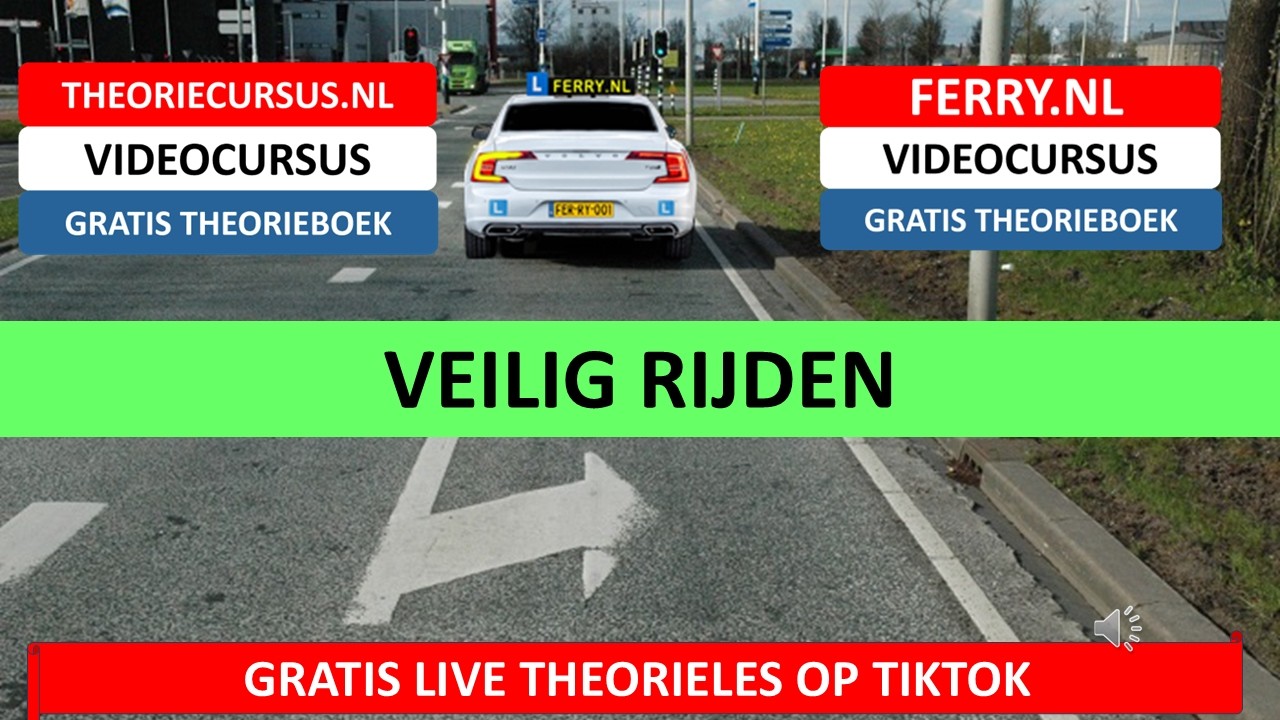 Veilig rijden | Pech | Examenvragen | Theorie tips | Theoriecursus.nl | Theoriecursus.nl