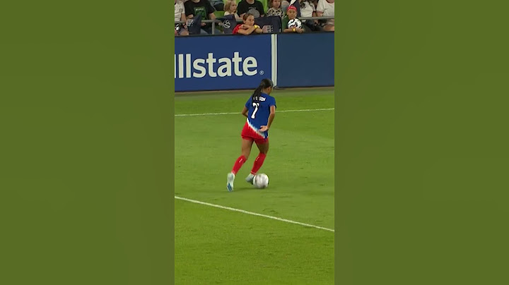 De 19-jarige Alyssa Thompson scoort een knaller voor haar eerste doelpunt in het Amerikaanse nationale team ☄️