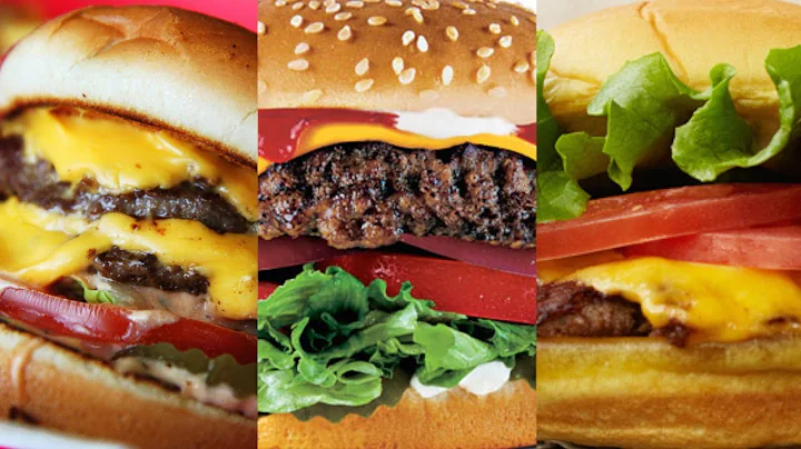 Delicious and Mouthwatering Fast Food Hamburgers