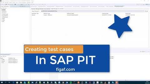 Use Figaf IRT to create test cases in SAP PIT