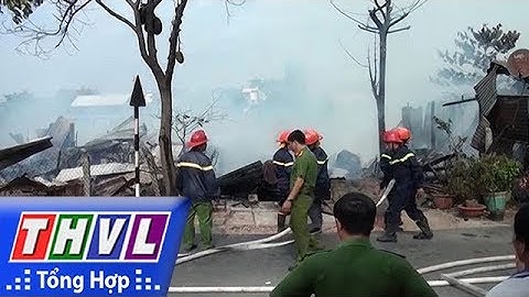 THVL | Người đưa tin 24G: Cháy lớn thiêu rụi 4 căn nhà liền kề ở An Giang