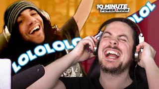 Telling each other BAD JOKES by our viewers! - 10 Minute Power Hour