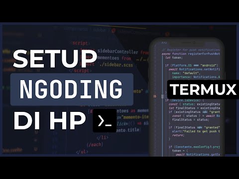 Cara gua Ngoding di HP pake Termux (bukan tutorial)