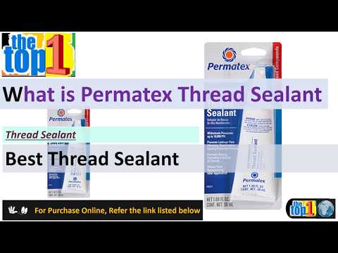 Video: Berapa lama sealant benang Permatex mengering?