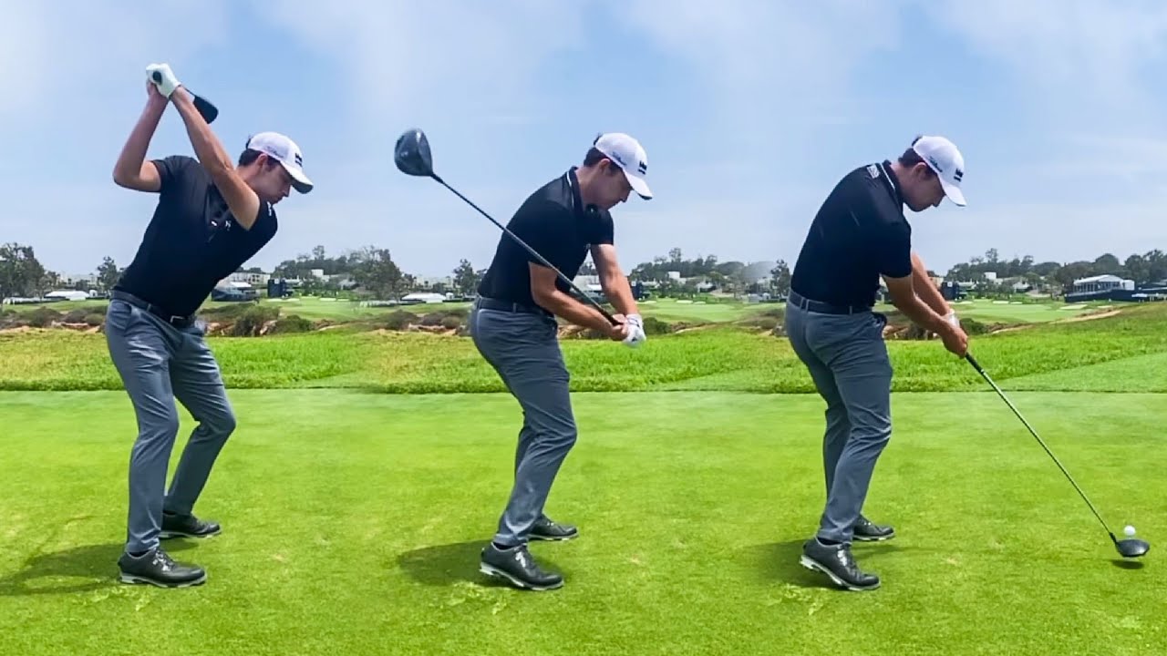 PATRICK CANTLAY GOLF SWING 2021 DRIVER SWINGS SLOW MOTION 240FPS 4K