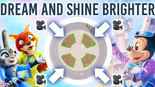 Outsidedan Alınan Dream And Shine Brighter Mayis 2023 Disneyland Paris 30. Geçit Töreni