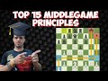 15 MOST Important Middlegame Principles | Chess Tips and Lessons