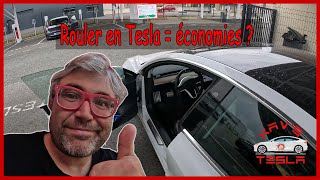 🚗 Trajet de 500km en Tesla model 3 avec le planificateur 🗺️ pas au top de sa forme 🤔