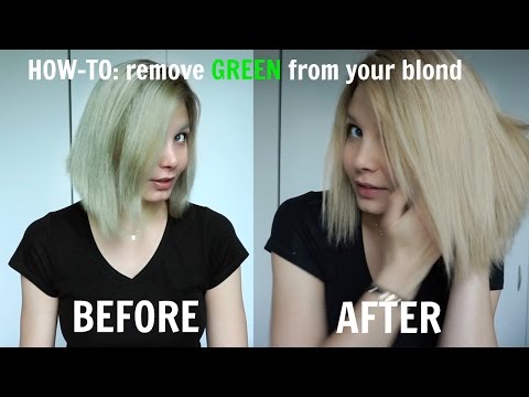 ვიდეო: ქერა თმისგან გამწვანების 4 გზა