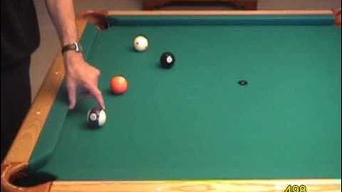 Shallow-angle contact-point-mirror-image kick-shot aiming system, from VEPS IV (NV B.83)