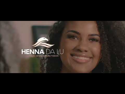 Teaser da campanha de renovação da Henna Lu Brandão, agora Henna da Lu porque henna é para todos