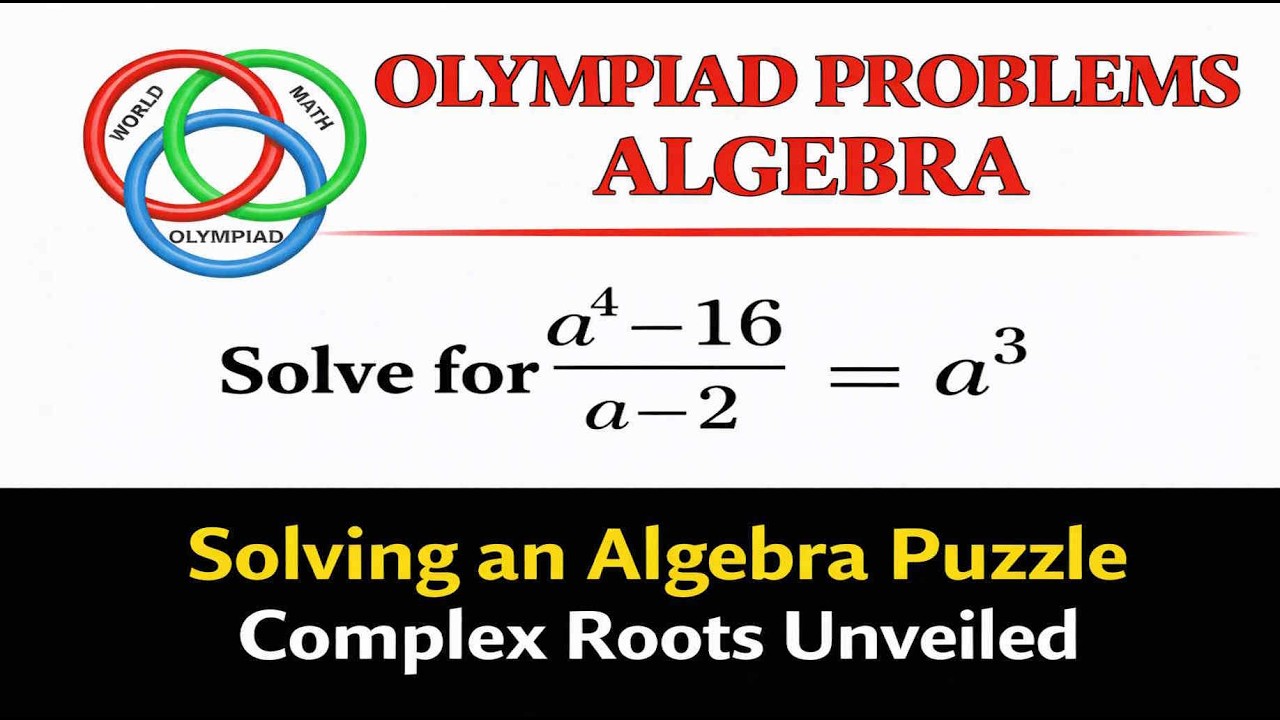 99% Get This WRONG!  Math Olympiad Algebra Puzzle | Complex Roots Unveiled