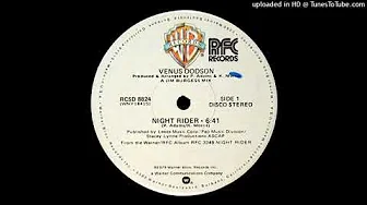 Venus Dodson - Night Rider (12" Original) (1979) Venus Dodson - Night Rider (12" Original) (1979)
