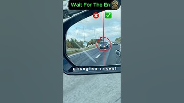 Car Driving Training | When Can I Change Lanes? | Driving Test