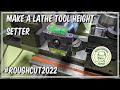 Roughcut2022  how to make a lathe tool height setter