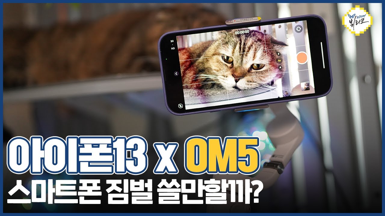 아이폰13 프로 맥스 스마트폰 짐벌 간단 사용기, DJI OM5 장단점 비교