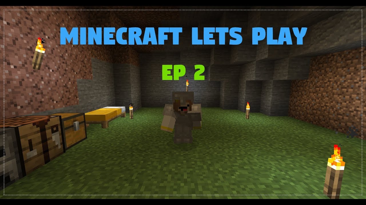 Minecraft Lets Play Ep2 - YouTube