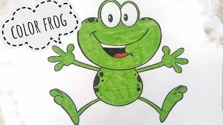 Coloring frog | a Lot of frogs | Coloring pages for kids | Online coloring Coloring frog | a Lot of frogs | Coloring pages for kids | Online coloring