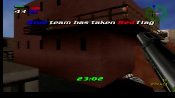 The World Is Not Enough (N64) - Capture The Flag - Istanbul - 3 Bots