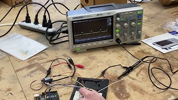 Using an Oscilloscope to observe PWM