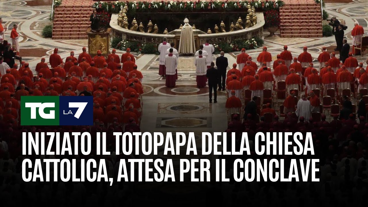 Iniziato il Totopapa della Chiesa cattolica, attesa per il conclave