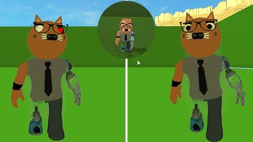 Piggy RP Customs How to get MR.SQUIRREL BADGE + SQUIRREL MORPHS | Roblox