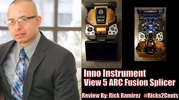 Inno View 5 ARC Fusion Splicer Review | Fiber Optic Fusion Splicer #ricks2cents