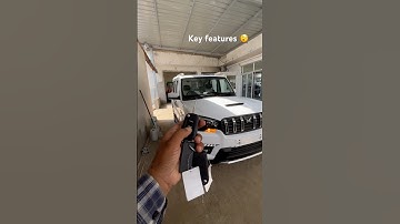 🤔Scorpio classic 🔑 features ✅#mahindra #scorpio #shortvideos