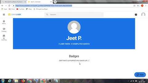 How to Make Public Profile In Qwiklabs