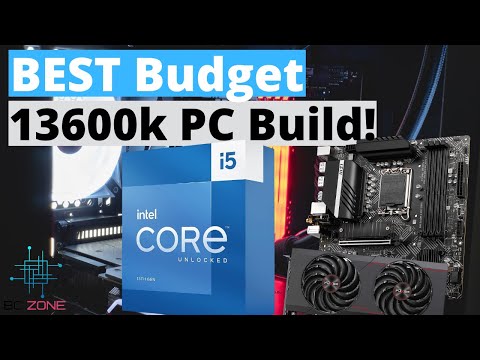 The Best Budget 13600k PC Build! MSI PRO B660M-A WiFi, Radeon RX 6700 XT ($1000 PC Build)
