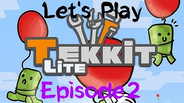 Lets Play Tekkit Lite - Episode 2 - The Search For The Holy.. Rubber Trees?