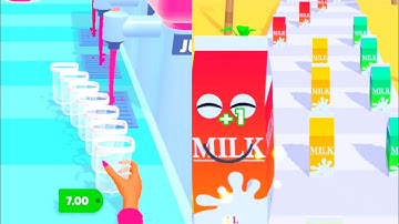 Popsicle Stack VS Juice Run| Android ios gameplay