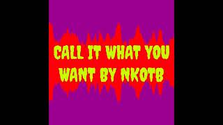 CALL IT WHAT YOU WANT C&C PUMP IT REMIX SONG BY NEW KIDS ON THE BLOCK FROM JIMMYTRIX2.0