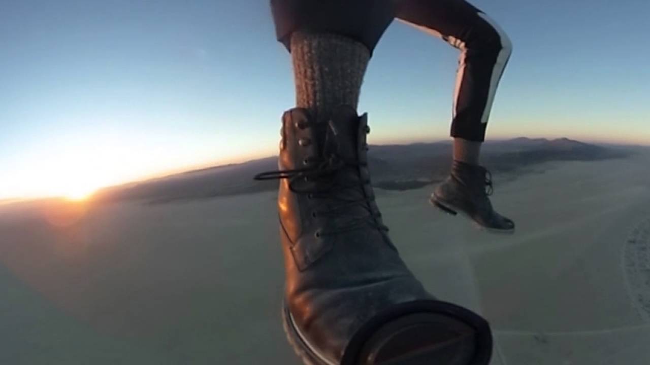 Sunrise Jump w: Dayburn, Burning Man 2016