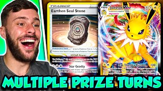 SHUT BOARDS DOWN with Jolteon VMAX & Earthen Seal Stone!