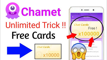 Chamet Free Card - Chamet Free Cards Kaise Le - Chamet Random Card - Chamet Free Call Kaise Kare