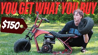 $150 Marketplace Motovox Mini Bike | WASTE OF MONEY?