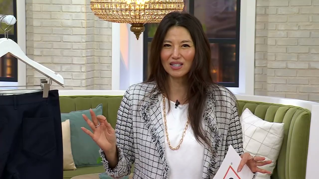 NIC+ZOE Cotton Bi-Stretch Copley Straight Leg Pant on QVC